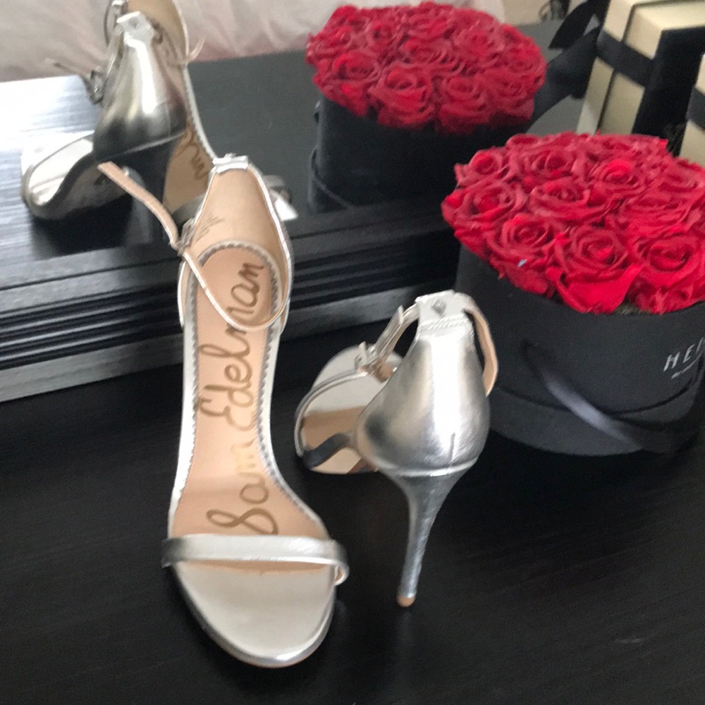 Silver heels